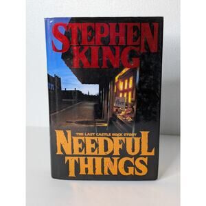Needful Things by Stephen King (1st Printing, 1991) w/ Dust Jacket Hardcover